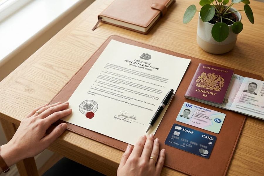 change child surname by deed poll