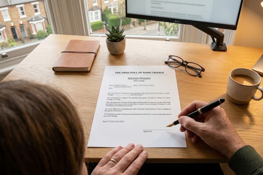 get a deed poll online