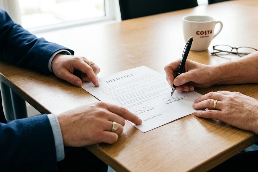 get a deed poll online