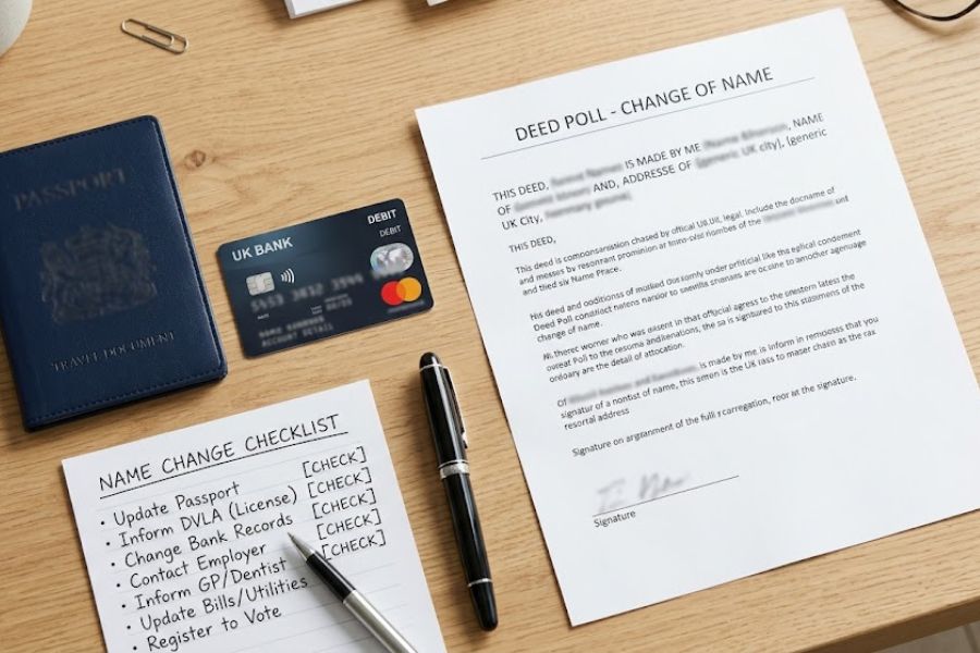 Buy Deed Poll Online in the UK: A Simple Guide to Changing Your Name