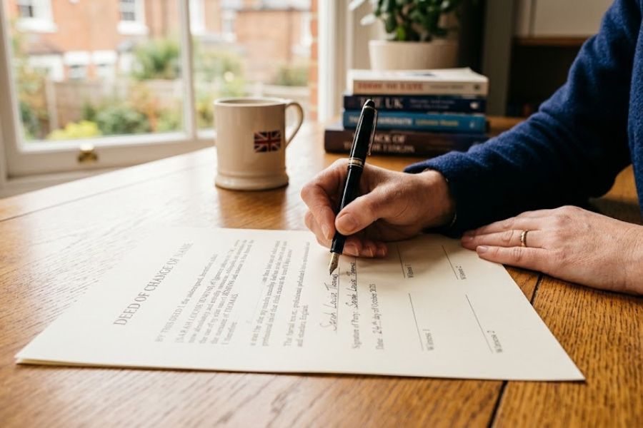 replacement deed poll UK
