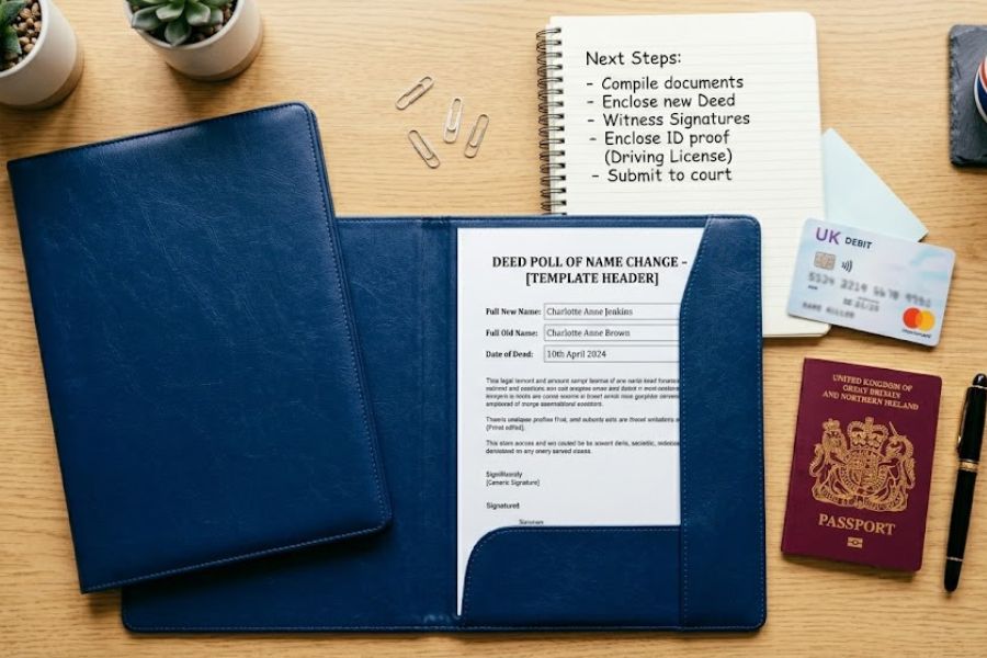 replacement deed poll UK