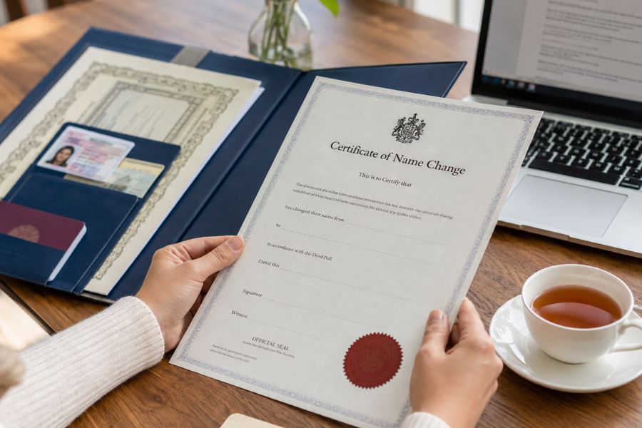 Replacement Statutory Declaration of Name Change
