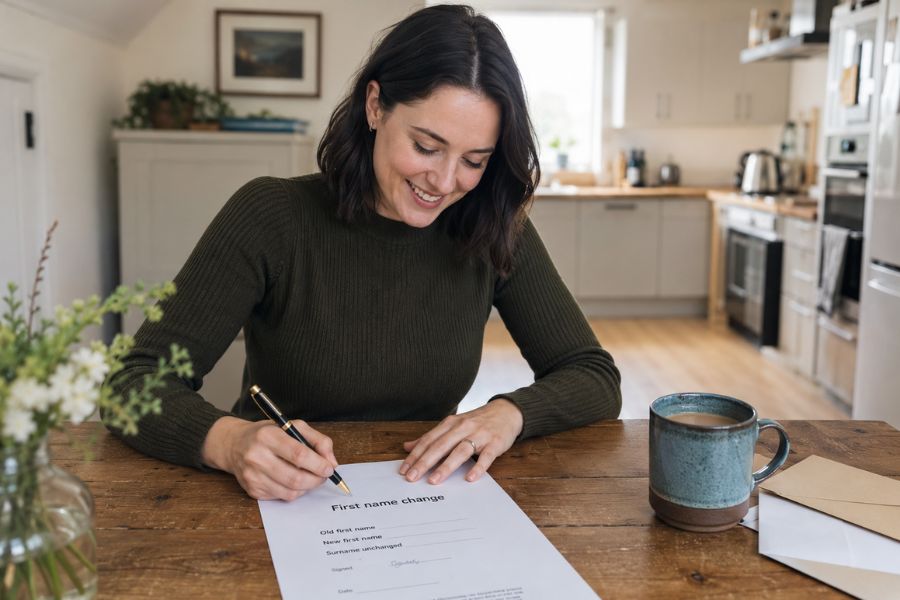 Replacement Statutory Declaration of Name Change